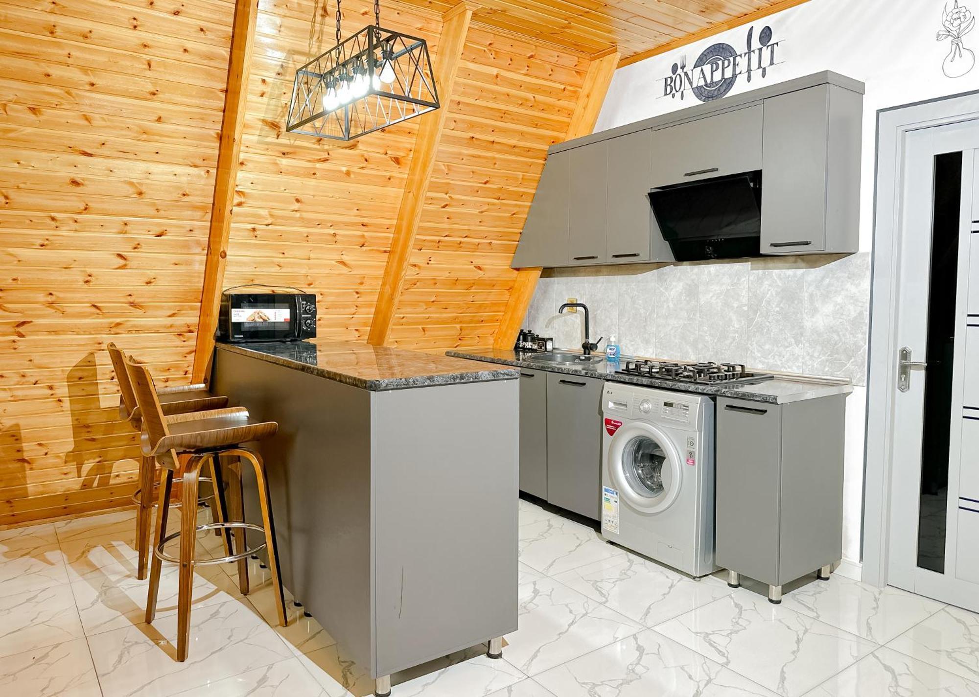 Qafqaz Family Chalet Qabala Extérieur photo